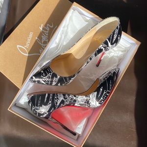 NWT Christian Louboutin 'Pigalle Follies' NICOGRAF, Size 36 EUR